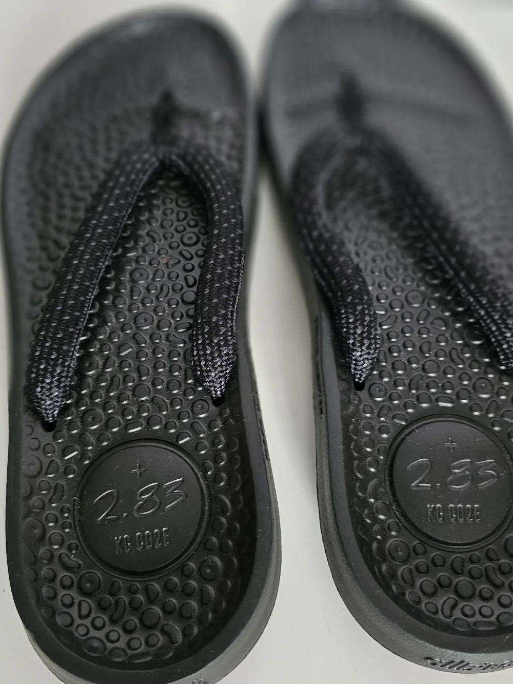 All Birds Men's Black Foam Flip Flop Slippers